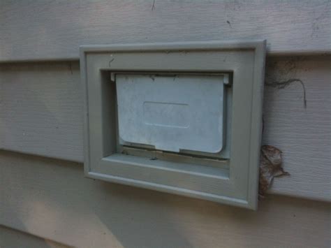 attach electrical box to vinyl siding|vinyl siding electrical box mount.